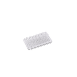 Power Escorts - BR338 - Textured Penis Sleeves – 2-Pack Clear Blue