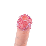 Power Escorts - BR339 - Textured Penis Sleeves – 2-Pack Pink Purple