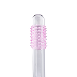 Power Escorts - BR339 - Textured Penis Sleeves – 2-Pack Pink Purple