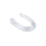 Power Escorts - BR336 Clear - Double Dong – 29 cm / 11.4 Inch - Realistic Double Dildo