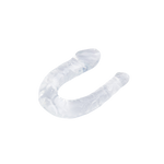 Power Escorts - BR336 Clear - Double Dong – 29 cm / 11.4 Inch - Realistic Double Dildo