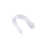 Power Escorts - BR336 Clear - Double Dong – 29 cm / 11.4 Inch - Realistic Double Dildo
