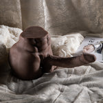 Tanned Body Masturbator with Large Penis 19 Cm – 2.7 kg Heavy Realistic Male Masturbator – Premium Adult Toy