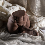 Tanned Body Masturbator with Large Penis 19 Cm – 2.7 kg Heavy Realistic Male Masturbator – Premium Adult Toy