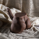 Tanned Body Masturbator with Large Penis 19 Cm – 2.7 kg Heavy Realistic Male Masturbator – Premium Adult Toy