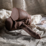 Tanned Body Masturbator with Large Penis 19 Cm – 2.7 kg Heavy Realistic Male Masturbator – Premium Adult Toy