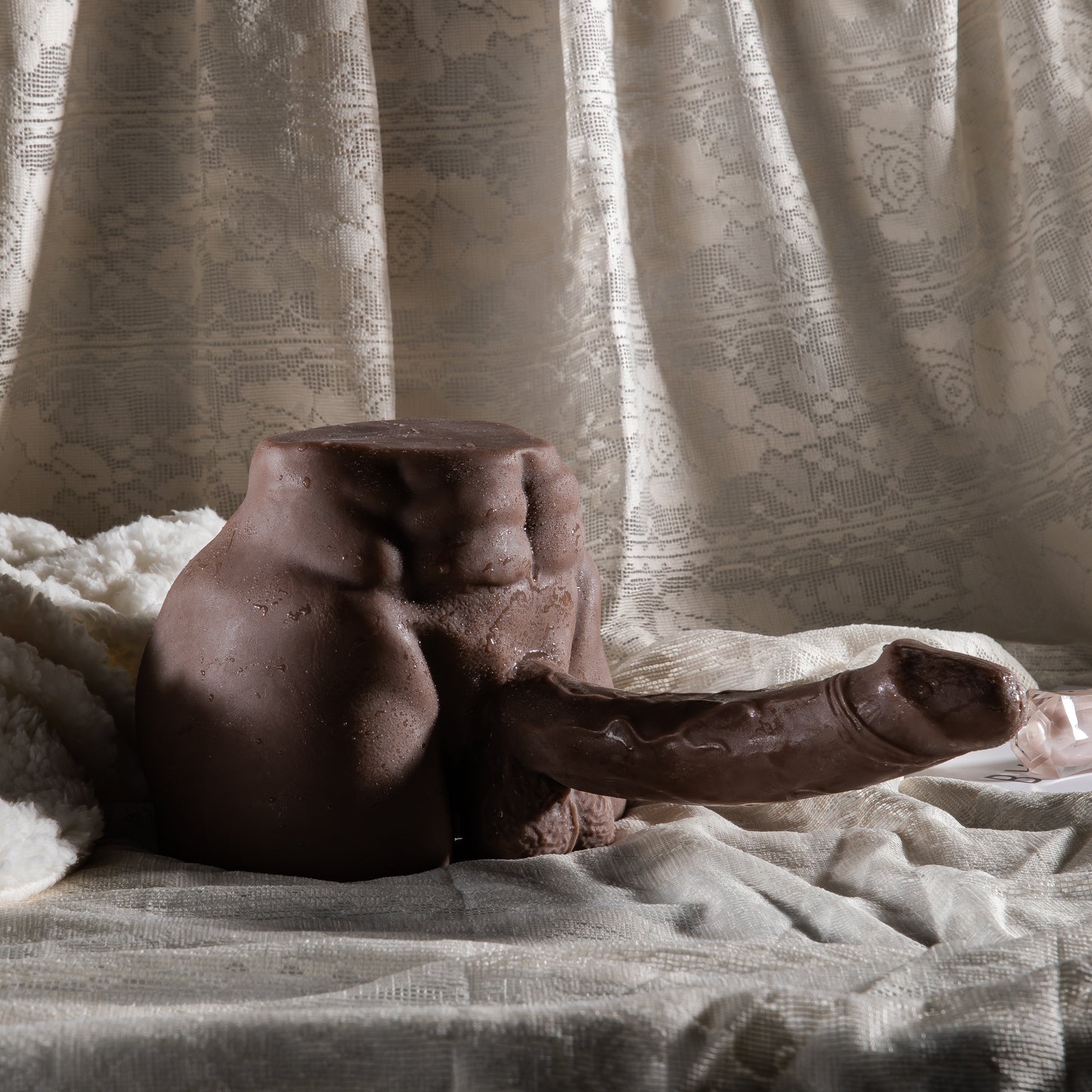 Tanned Body Masturbator with Large Penis 19 Cm – 2.7 kg Heavy Realistic Male Masturbator – Premium Adult Toy