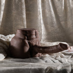 Tanned Body Masturbator with Large Penis 19 Cm – 2.7 kg Heavy Realistic Male Masturbator – Premium Adult Toy