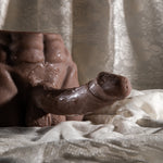 Tanned Body Masturbator with Large Penis 19 Cm – 2.7 kg Heavy Realistic Male Masturbator – Premium Adult Toy
