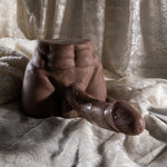Tanned Body Masturbator with Large Penis 19 Cm – 2.7 kg Heavy Realistic Male Masturbator – Premium Adult Toy