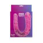 Power Escorts - BR336 Pink- Double Dong – 29 cm / 11.4 Inch - Realistic Double Dildo