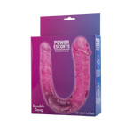 Power Escorts - BR336 Pink- Double Dong – 29 cm / 11.4 Inch - Realistic Double Dildo