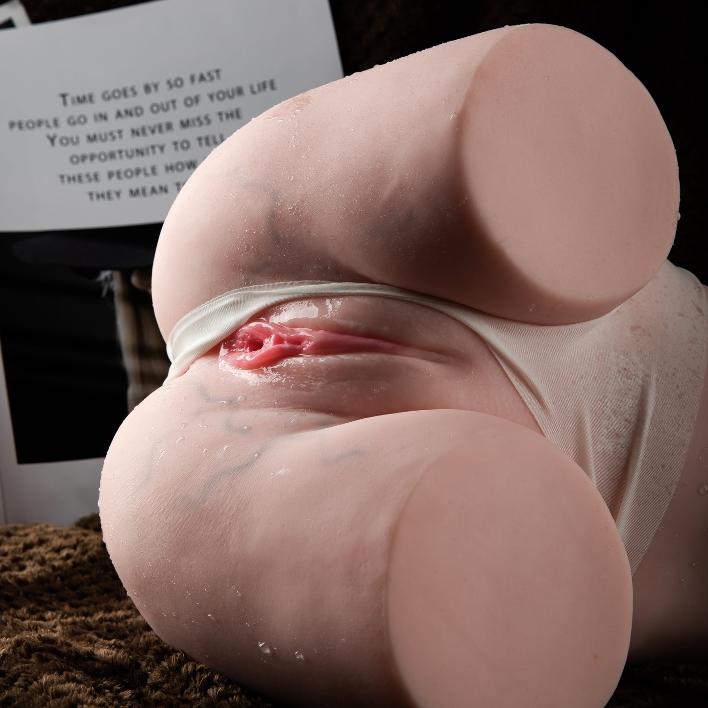 Pussy & Ass Masturbator – 5.11 kg Heavy Dual Entry Realistic Masturbator – Premium Adult Body Toy