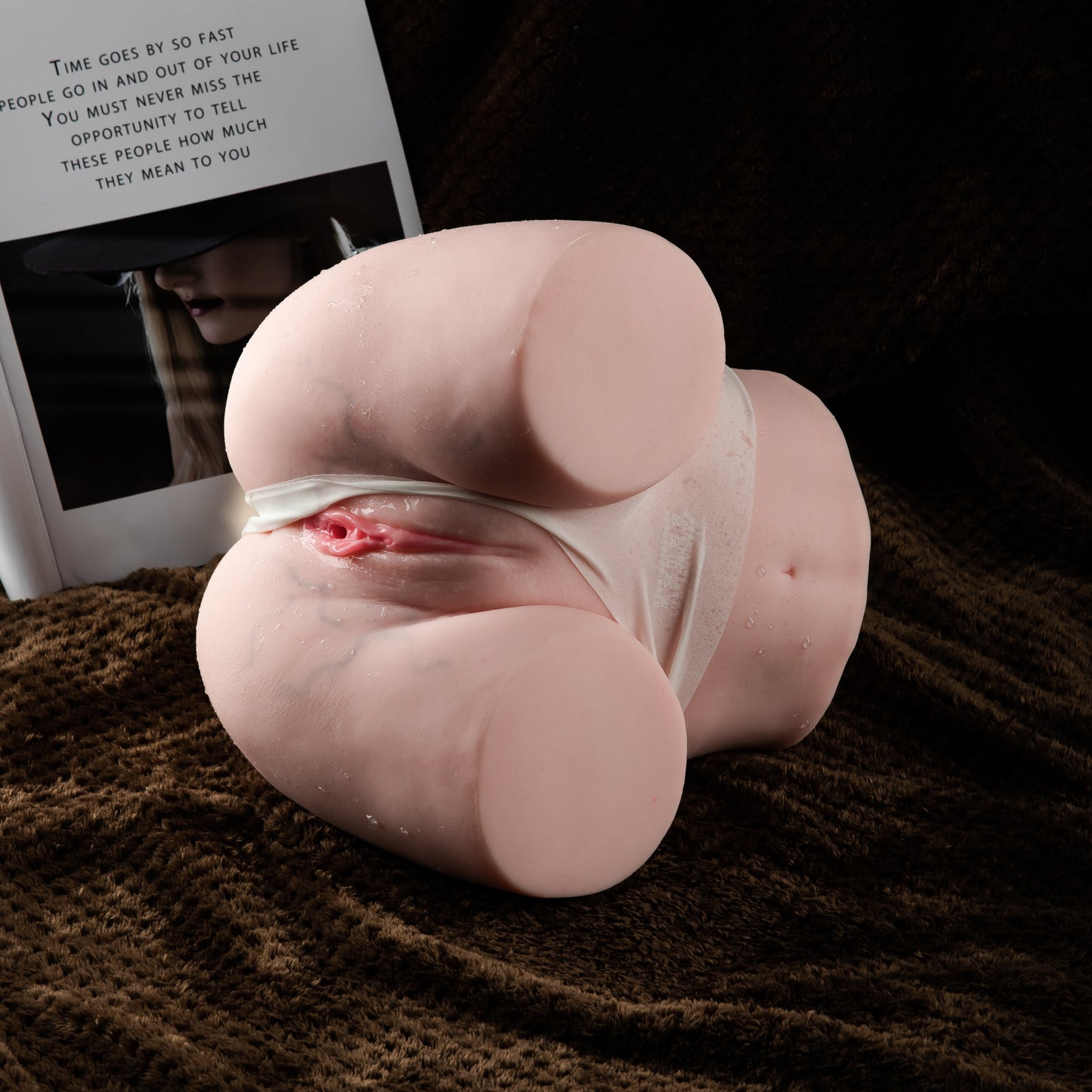 Pussy & Ass Masturbator – 5.11 kg Heavy Dual Entry Realistic Masturbator – Premium Adult Body Toy