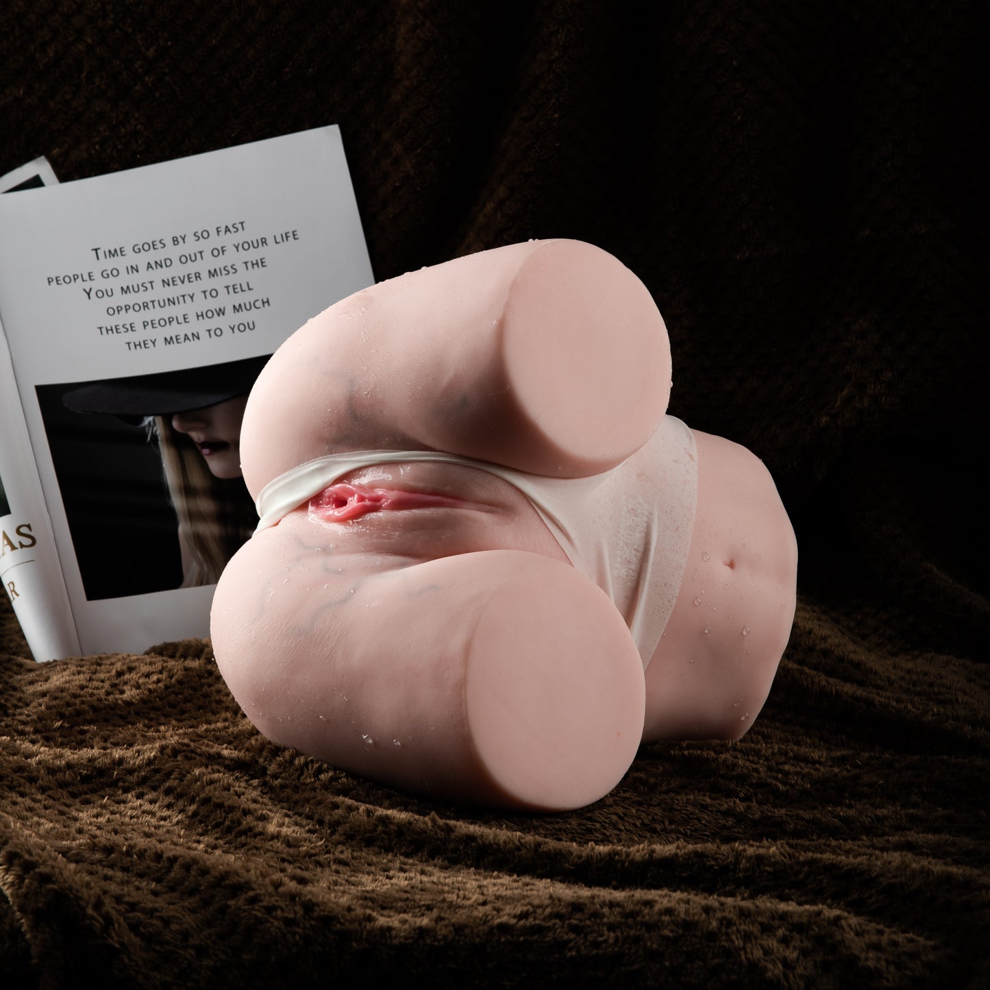 Pussy & Ass Masturbator – 5.11 kg Heavy Dual Entry Realistic Masturbator – Premium Adult Body Toy