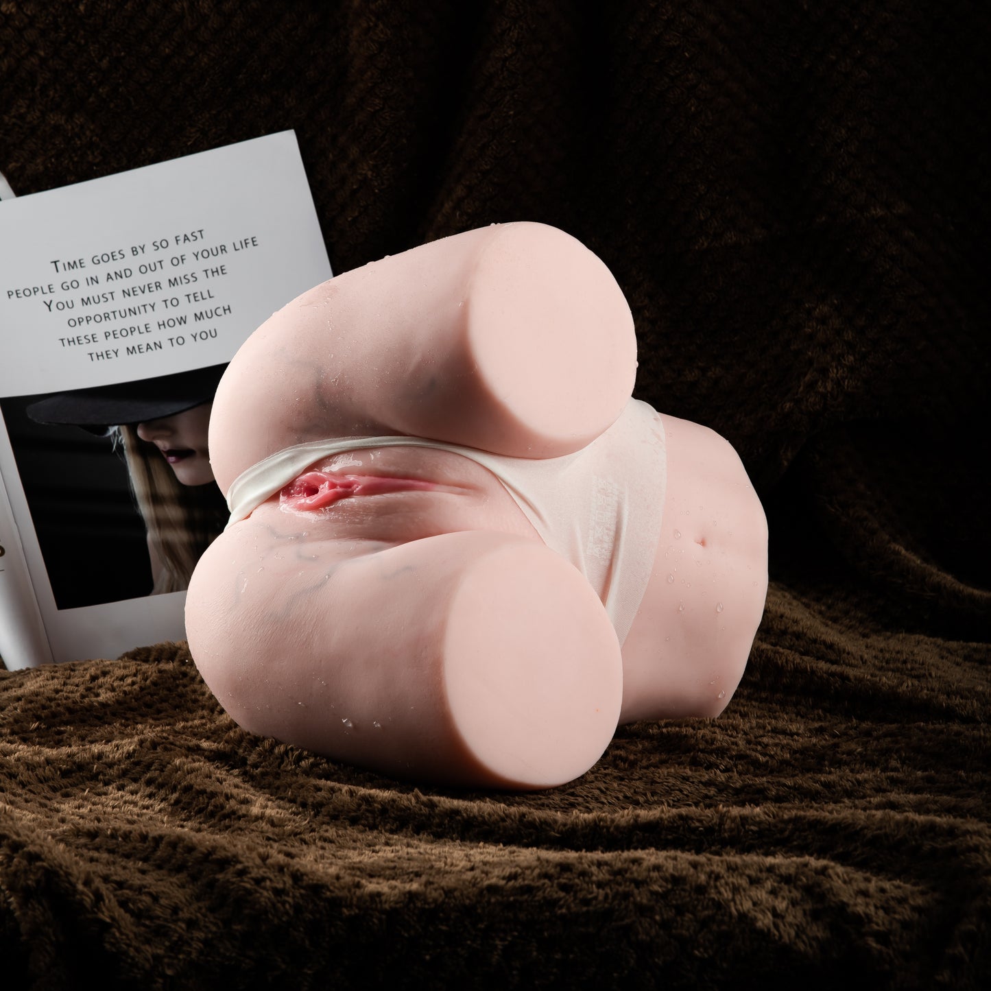 Pussy & Ass Masturbator – 5.11 kg Heavy Dual Entry Realistic Masturbator – Premium Adult Body Toy