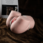 Pussy & Ass Masturbator – 5.11 kg Heavy Dual Entry Realistic Masturbator – Premium Adult Body Toy