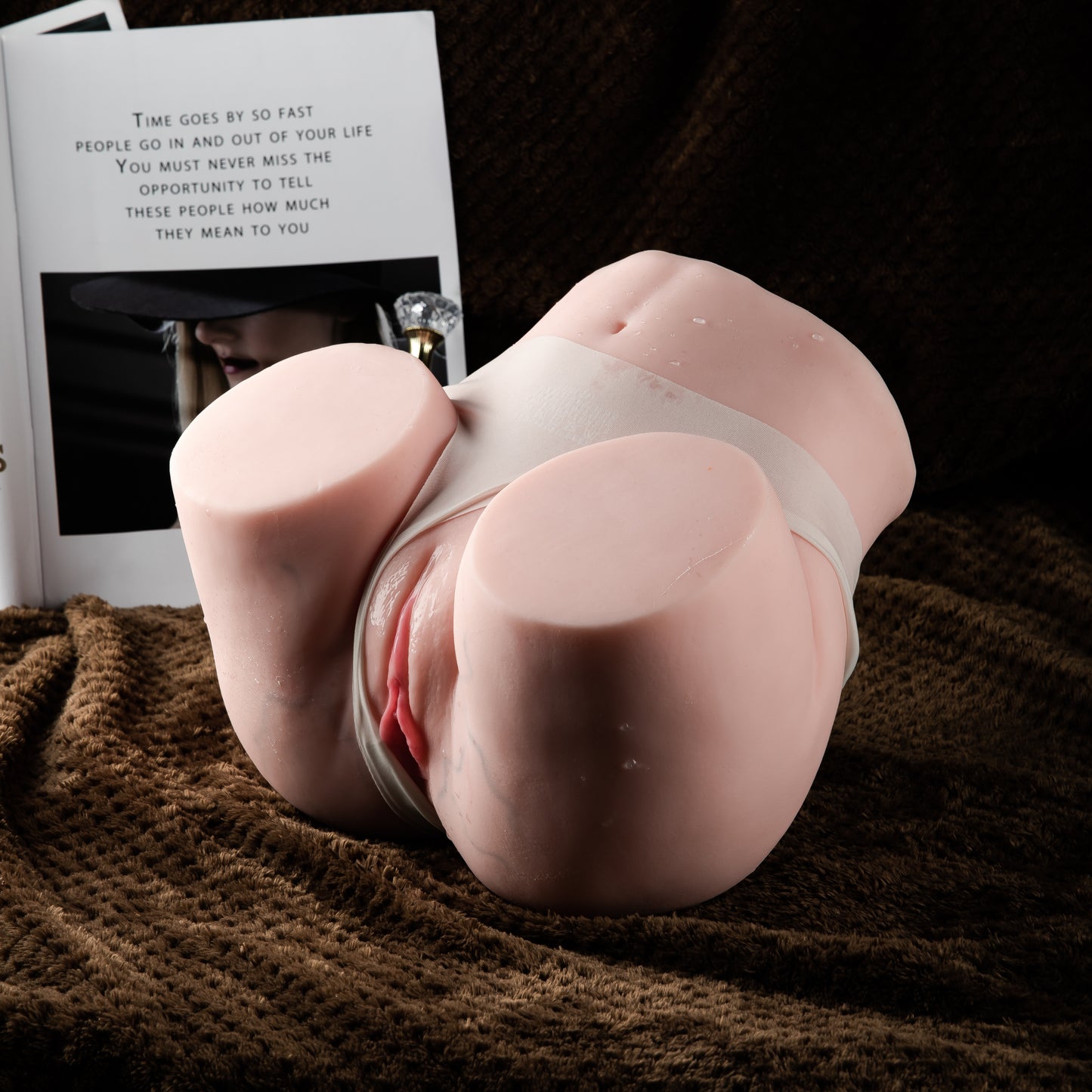 Pussy & Ass Masturbator – 5.11 kg Heavy Dual Entry Realistic Masturbator – Premium Adult Body Toy