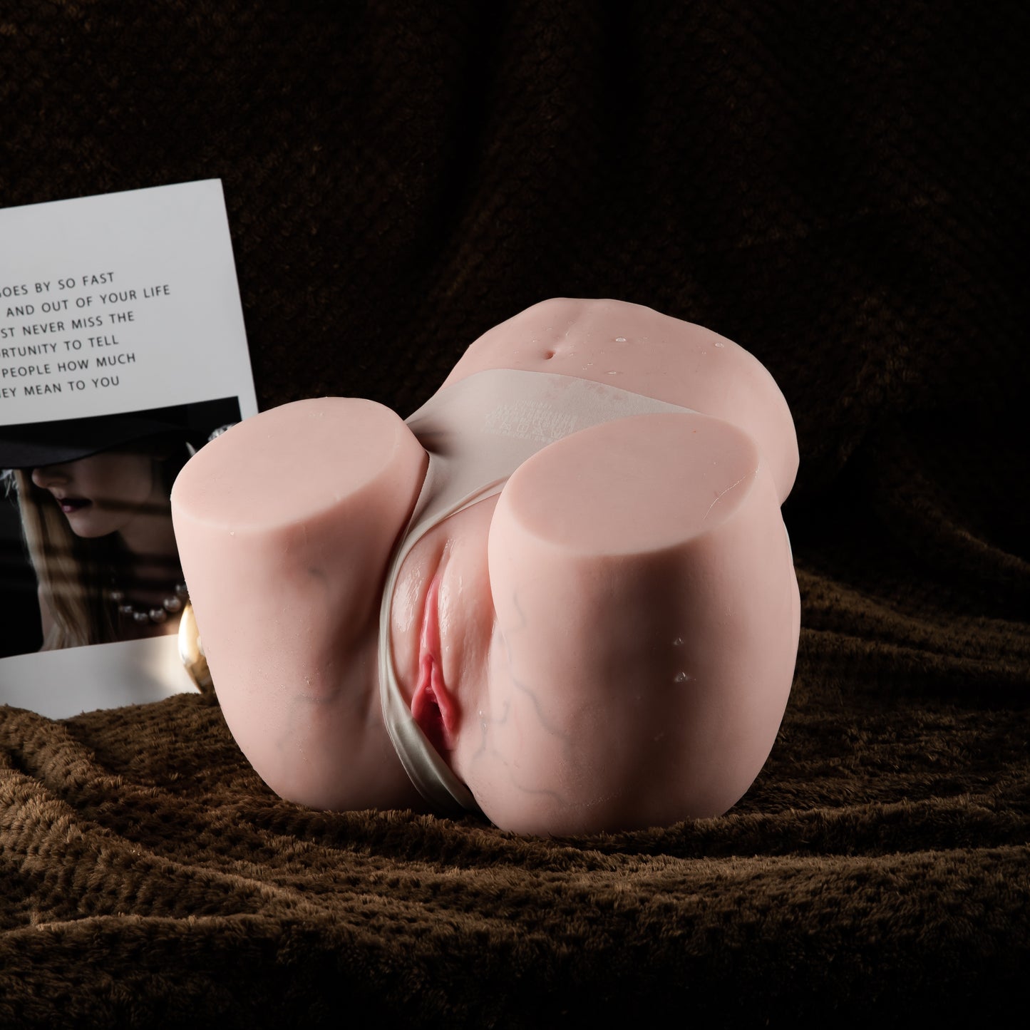 Pussy & Ass Masturbator – 5.11 kg Heavy Dual Entry Realistic Masturbator – Premium Adult Body Toy