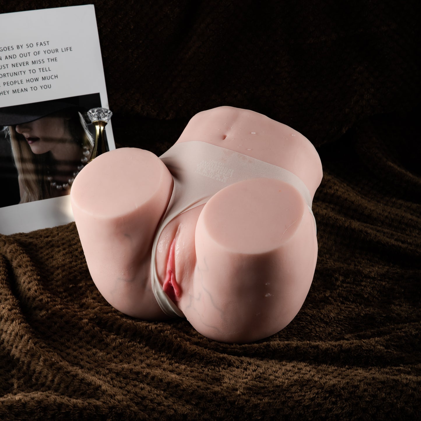 Pussy & Ass Masturbator – 5.11 kg Heavy Dual Entry Realistic Masturbator – Premium Adult Body Toy