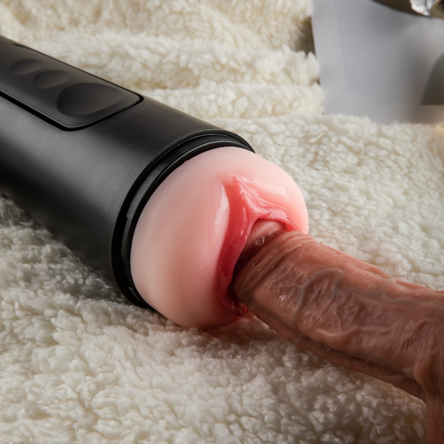 Heavy-Duty 20 cm Masturbator Cup – Large Size, Easy-Clean System & Ergonomic Grip