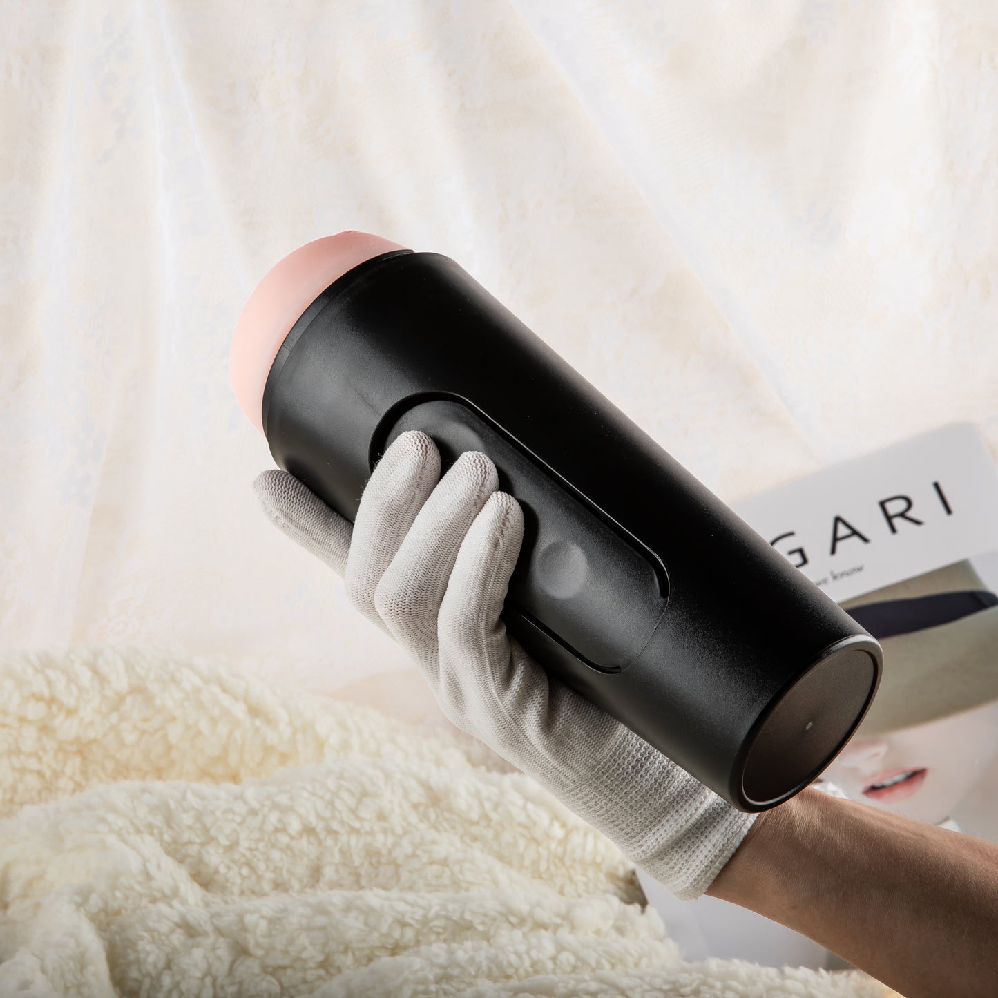 Heavy-Duty 20 cm Masturbator Cup – Large Size, Easy-Clean System & Ergonomic Grip