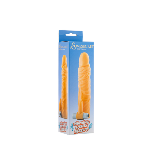 LoveSecret Sensual LS67 – Vibrating Penis Sleeve – Extra Stimulation – Soft & Stretchable