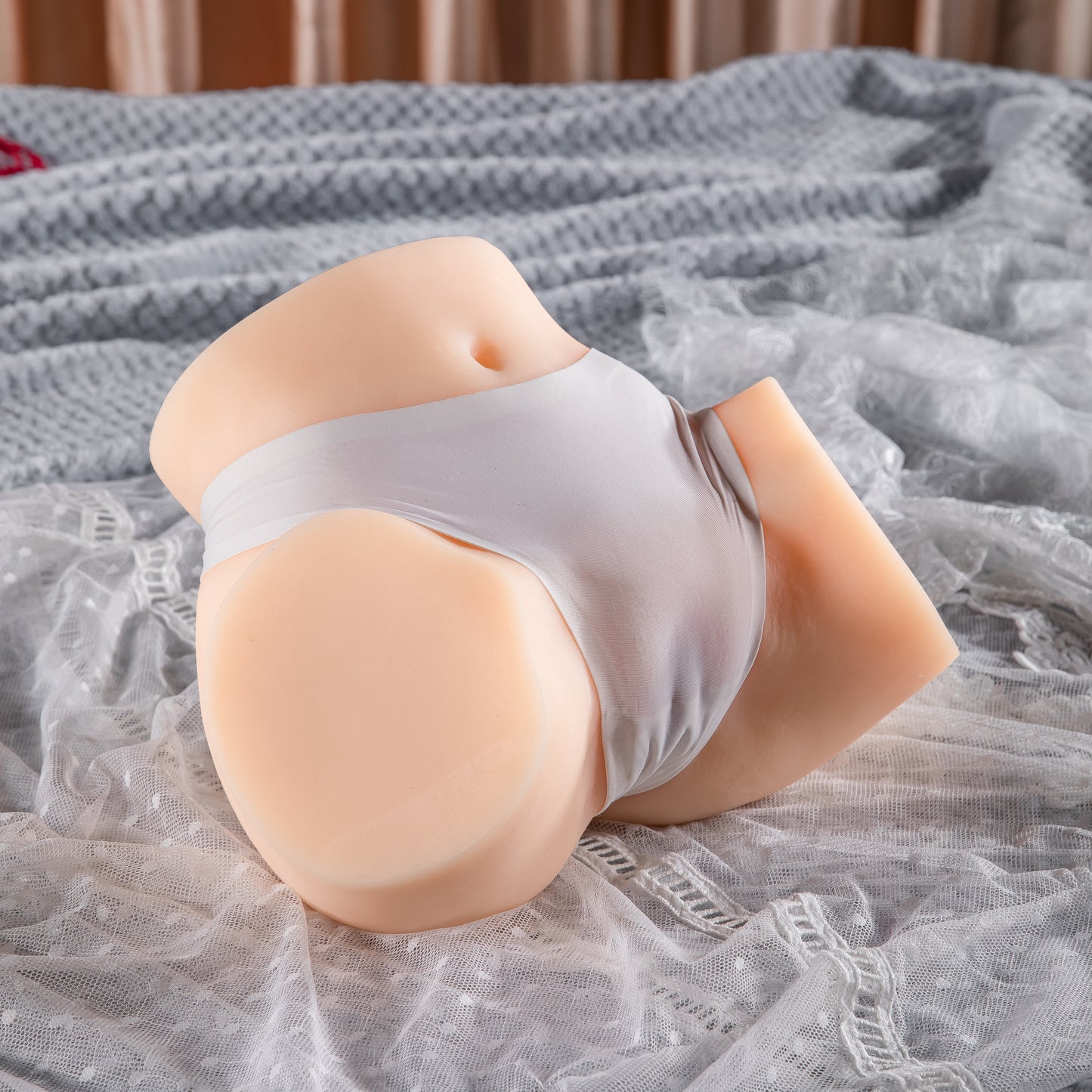 Large Ass & Pussy Masturbator – 4.15 kg Ultra Heavy Realistic Male Masturbator – Premium Dual Entry Body Toy