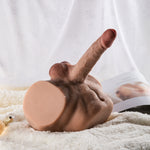 Heavy Male Masturbator with Large 18 cm Penis – 4.7 kg Realistic Body Masturbator – Premium XXL Adult Toy