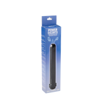 Power Escorts - BR277 - Anal Cleaner Tube Pro – Black, 15 cm / 5.9 Inch