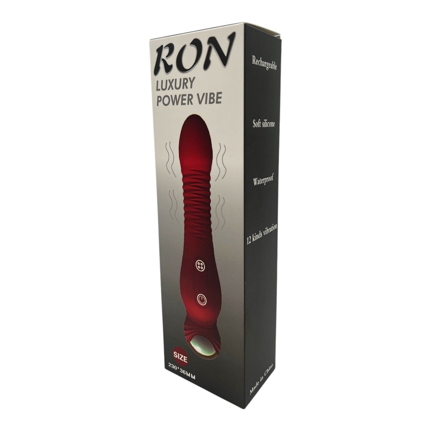 Power Escorts - Ron - Luxury Silicone Vibrator - Rechargeable