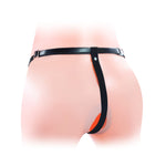 Lovetoy - 10LV3005 - Hollow Strap-On Double Penetrator 6” – 18 cm Adjustable Unisex Harness, Waterproof PVC
