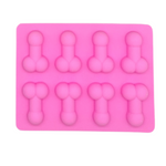 Kinky Pleasure - KP009 - Penis Baking/Ice Mold – Pink – Silicone – 18x14 cm