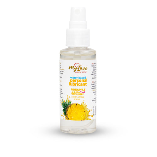 MyLove Aroma Series Intim & Massage 2-in-1 Pineapple – Water-Based Gel 50ml