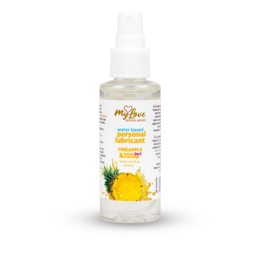 MyLove Aroma Series Intim & Massage 2-in-1 Pineapple – Water-Based Gel 50ml