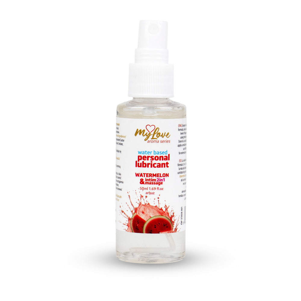 MyLove Aroma Series Intim & Massage 2-in-1 Watermelon – Water-Based Gel 50ml