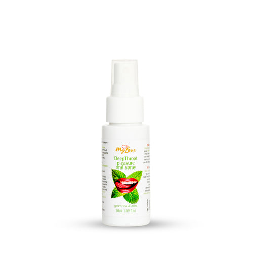 MyLove - Deep Throat Pleasure - Aloe Vera & Green Tea Oral Comfort Spray 50 ML
