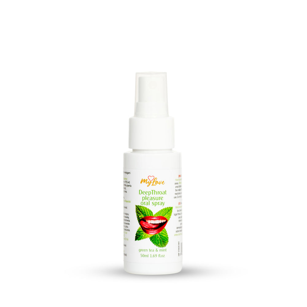 MyLove - Deep Throat Pleasure - Aloe Vera & Green Tea Oral Comfort Spray 50 ML