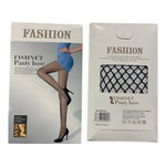 Fashion Fishnet Panty Hose - Stocking Medium Raster - Black