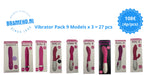 Vibrator Pack 9 Models x 3 = 27 pcs