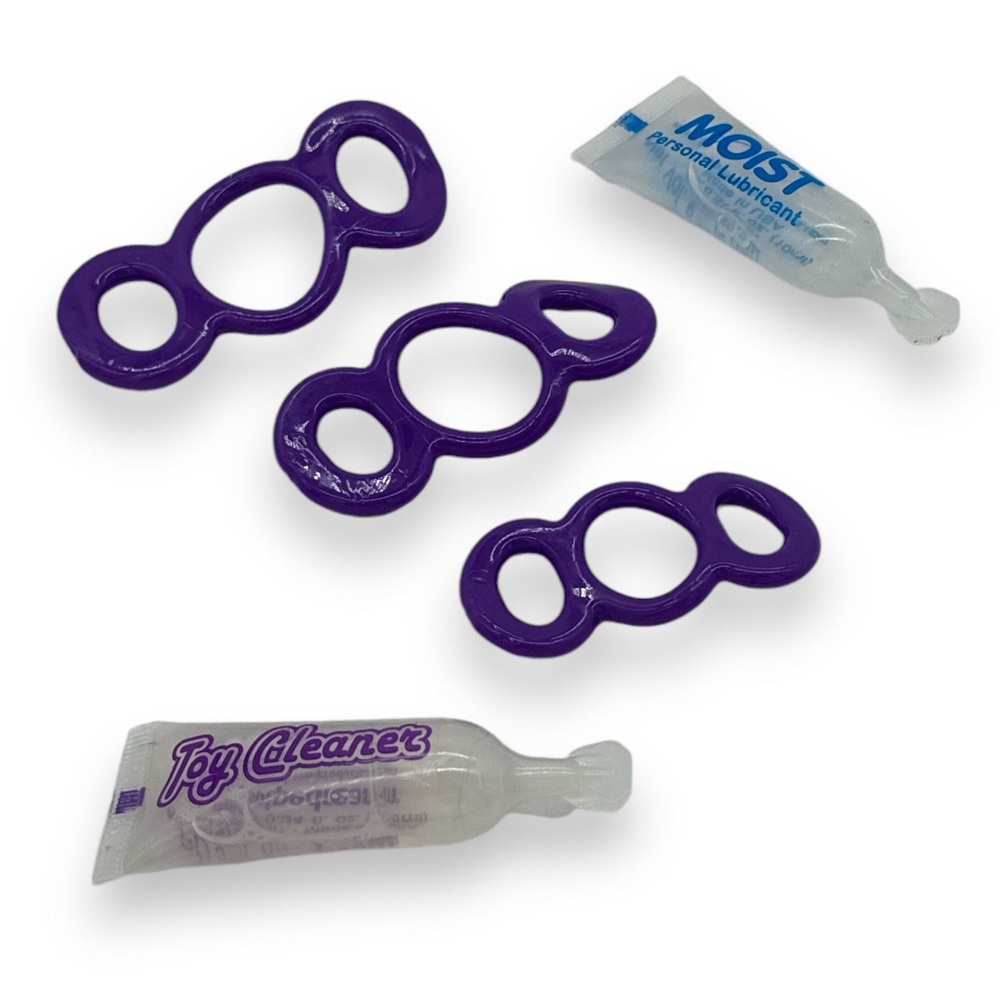 Pipedream - PD581412 - C Ring 3-Pack Cockring Purple