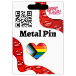 Kinky Pleasure - KPB099 - Metal Pin – LGBTQ+ Heart Pride Design