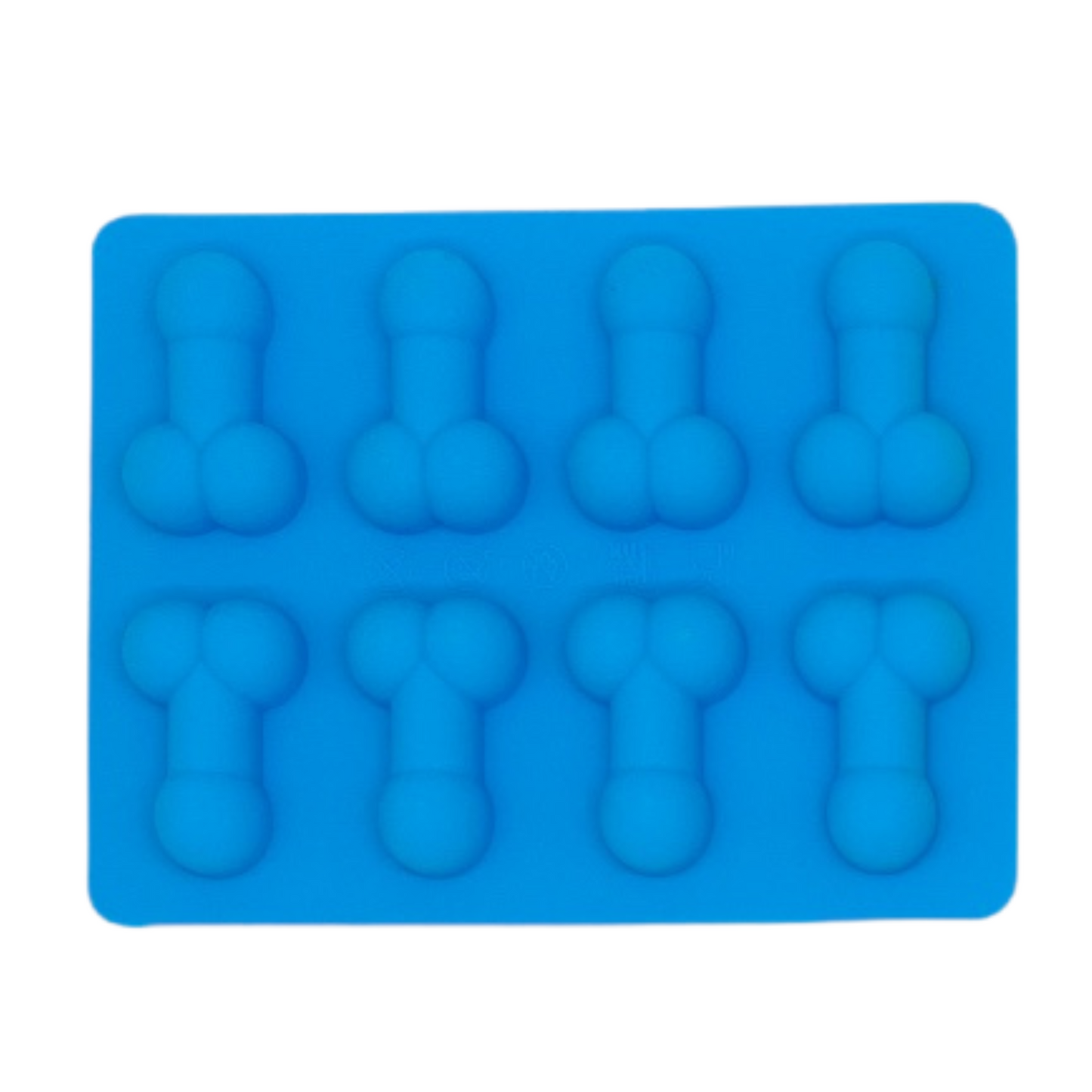 Kinky Pleasure - KP009 - Penis Baking/Ice Mold – Blue – Silicone – 18x14 cm
