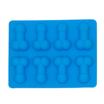 Kinky Pleasure - KP009 - Penis Baking/Ice Mold – Blue – Silicone – 18x14 cm