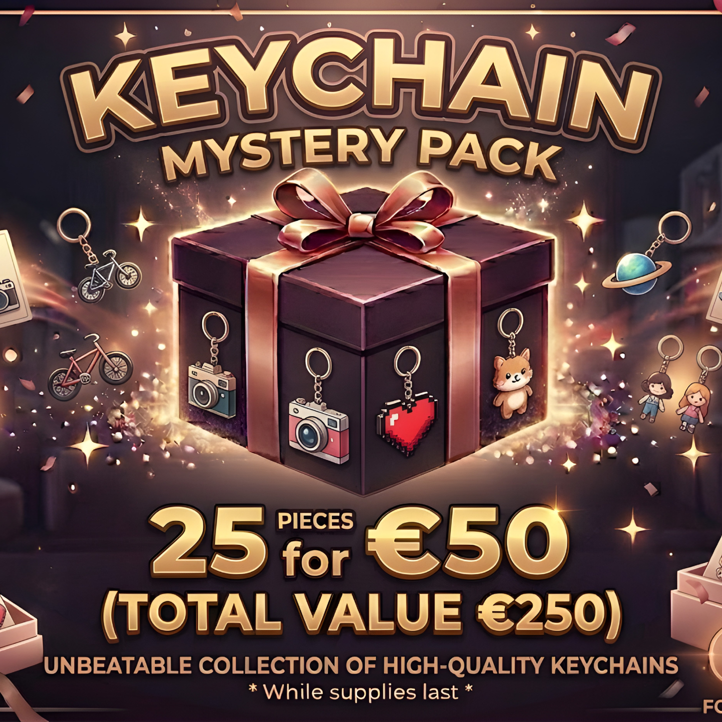 Kinky Pleasure - MYSTERY PACK - Pins & Badges – 25 Pieces Collector Surprise