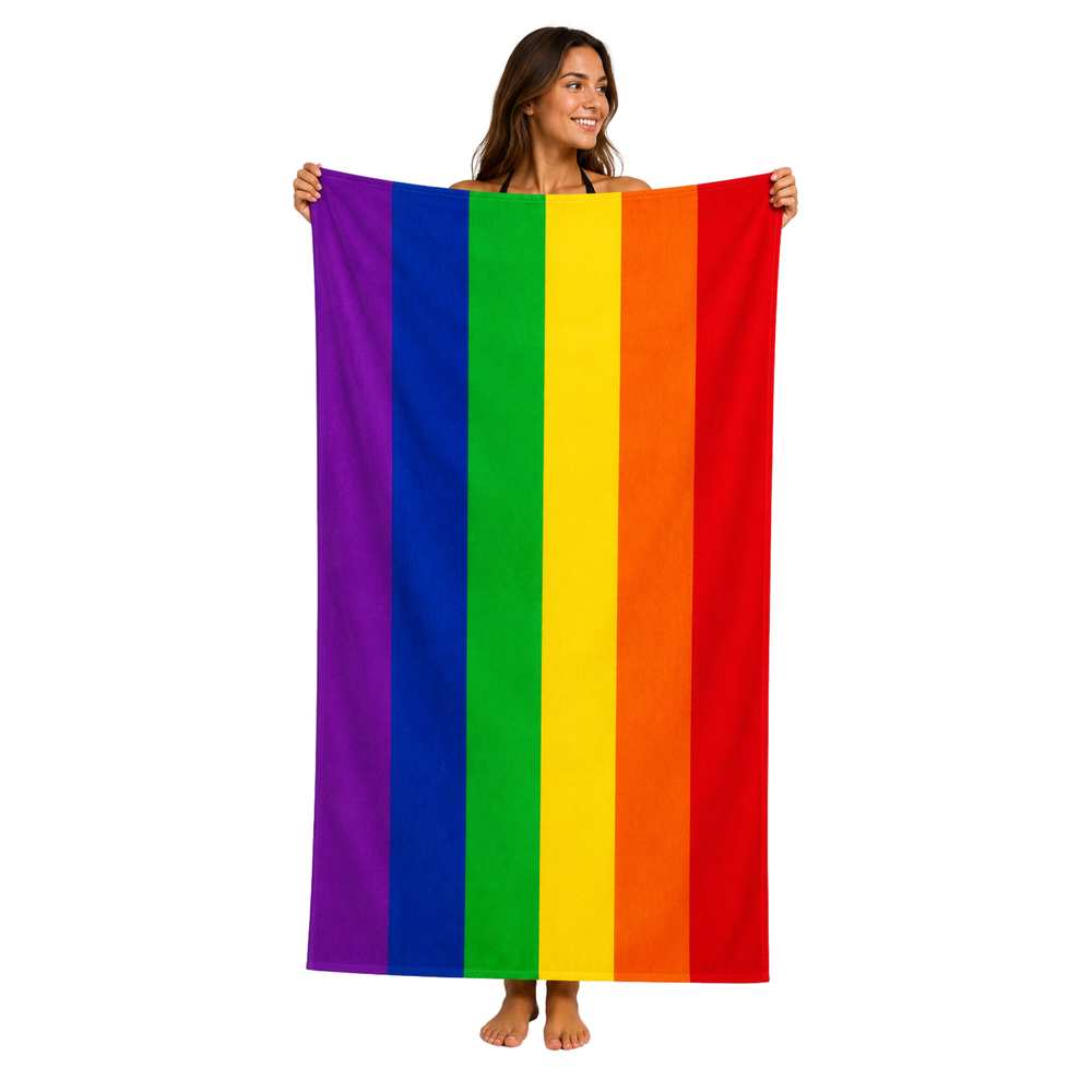 Kinky Pleasure - T289 - Rainbow Towel – 70 x 140 cm