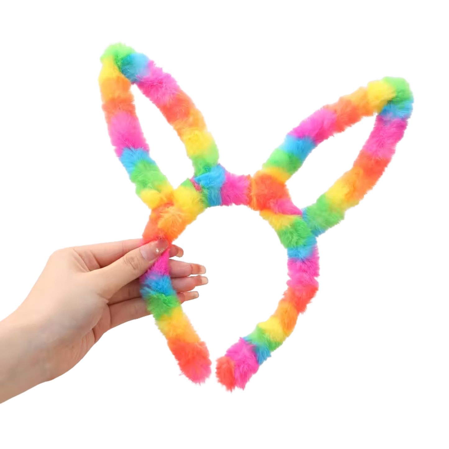 Kinky Pleasure - T285 - Tiara Bunny Ears – Pride Theme Rainbow