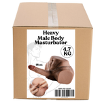 Heavy Male Masturbator with Large 18 cm Penis – 4.7 kg Realistic Body Masturbator – Premium XXL Adult Toy