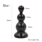 Power Escorts - BR117 - Rocket Drill 3,2'' - Anal Plug - 3,2 Inch / 8 CM - Black