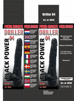Power Escorts - BR39  - Driller 04 Realistic Vibrator - 25 CM